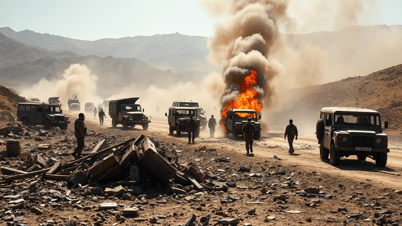 'Explosive-laden vehicle hit convoy': 16 Pakistan troops killed in suicide attack