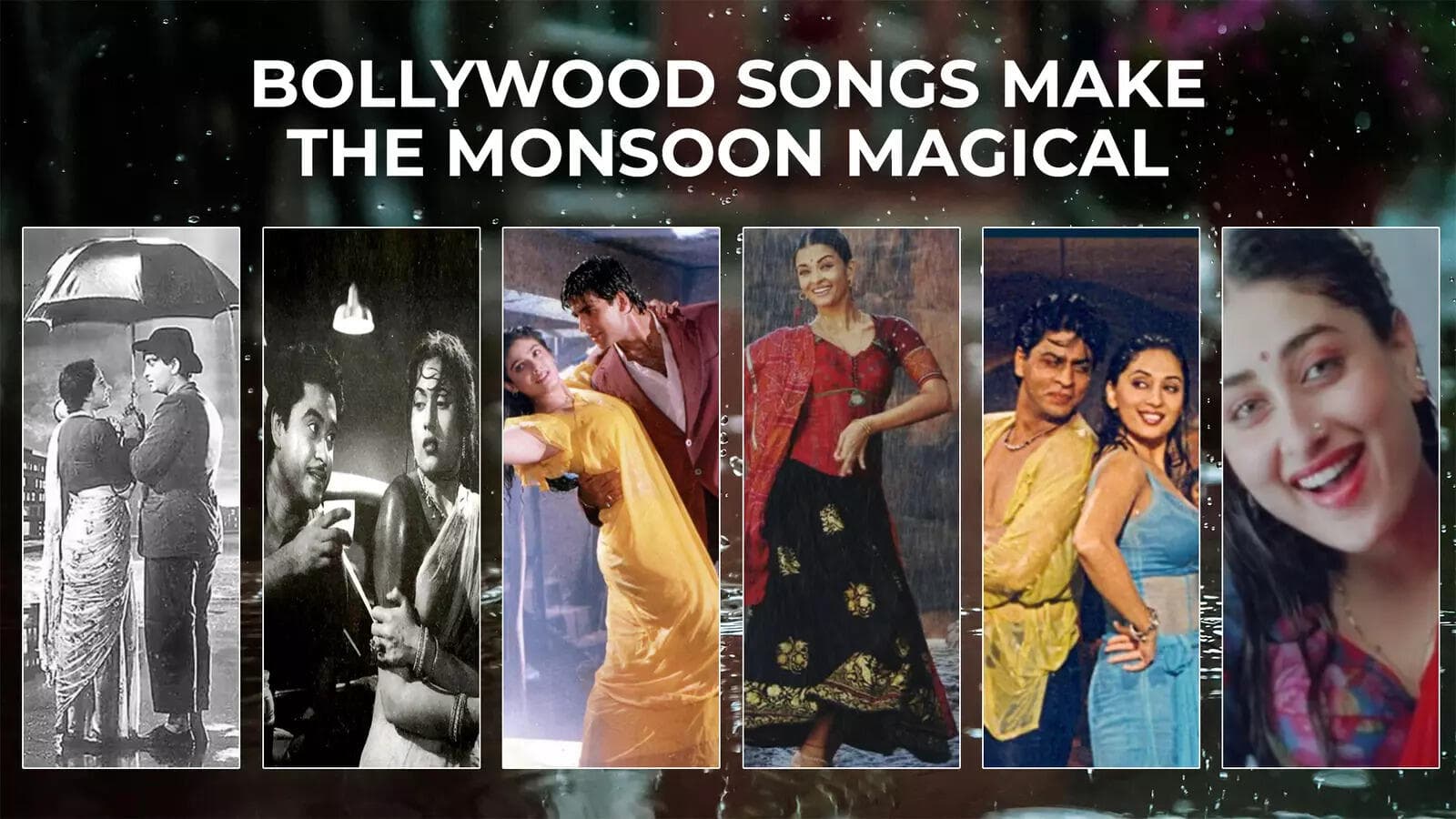 Bollywood songs make monsoon magical