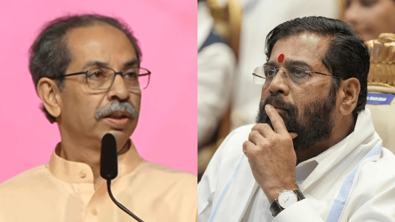'Jai Gujarat' row: Uddhav lands 'Pushpa' punch at Shinde; calls him 'gaddar'