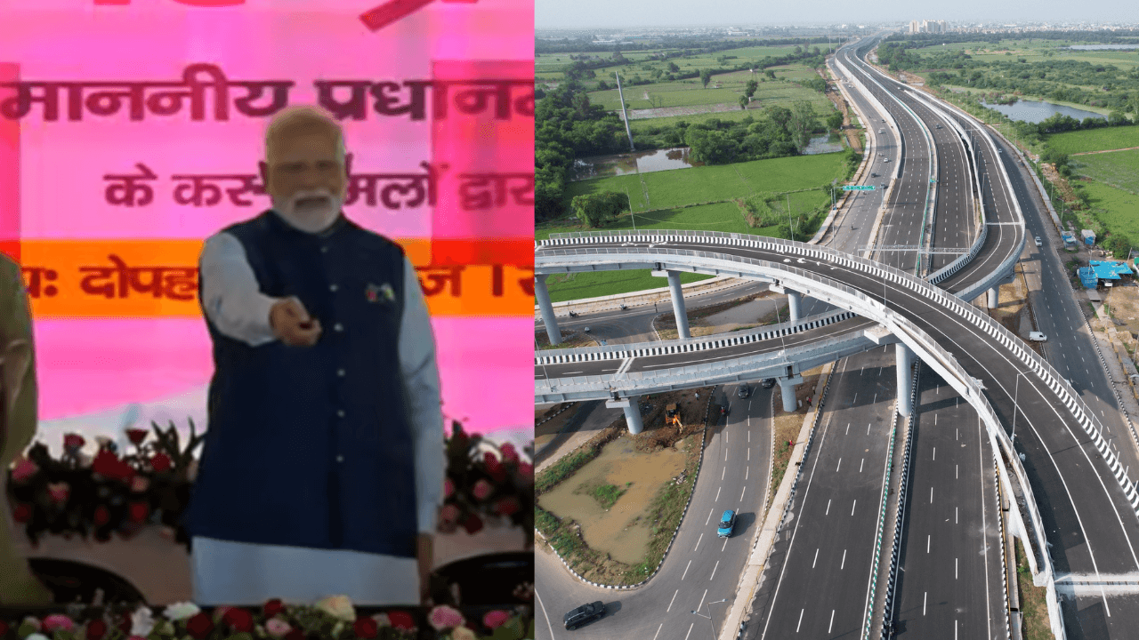 Rs 11,000-crore infra boost for Delhi-NCR: PM Modi inaugurates Dwarka Expressway’s section, UER-II; projects aimed to ease congestion, curb pollution
