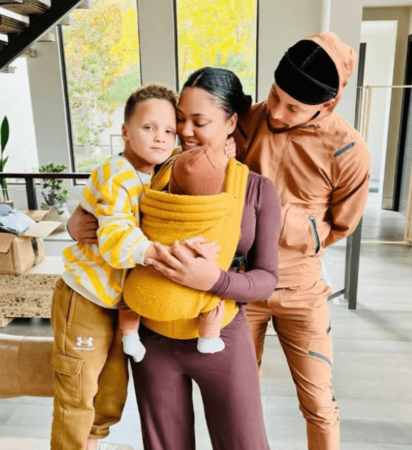 Ayesha Curry shares baby Cai moment: walks in Steph’s footsteps