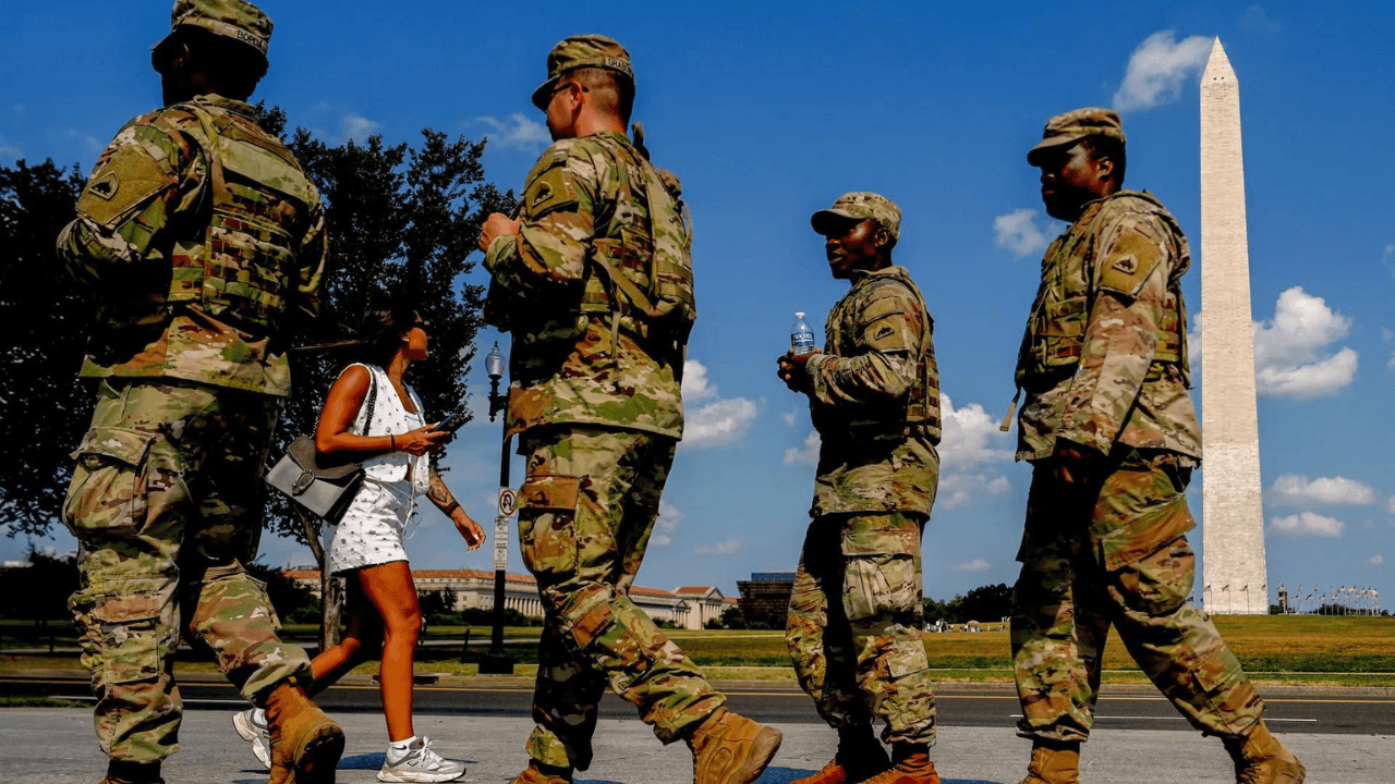 ‘Consistent with their mission’: Official says National Guard in DC ‘may be armed’