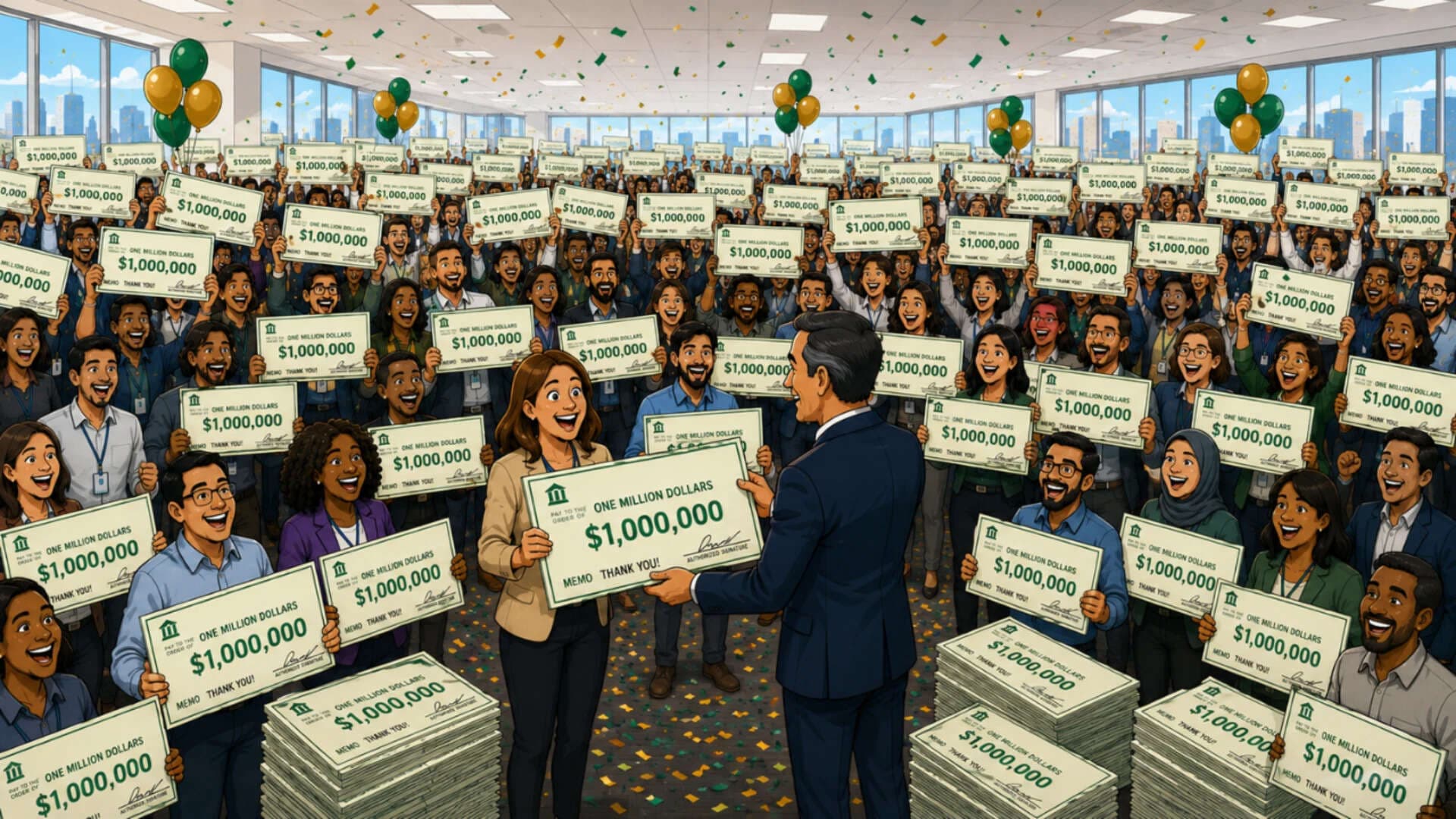 After 43 yrs, US family sold their electrical co for $1.7bn and gave 540 workers $240 m of it