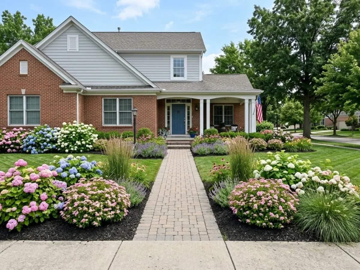 8 flowering shrubs that keep front yards looking bright even after summer blooms fade