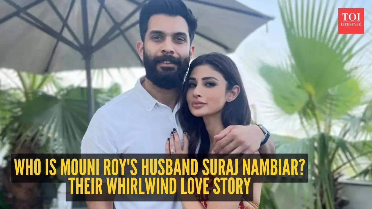 Divorce rumours hit paradise: Who is Mouni Roy's husband Suraj Nambiar? All about their whirlwind romance