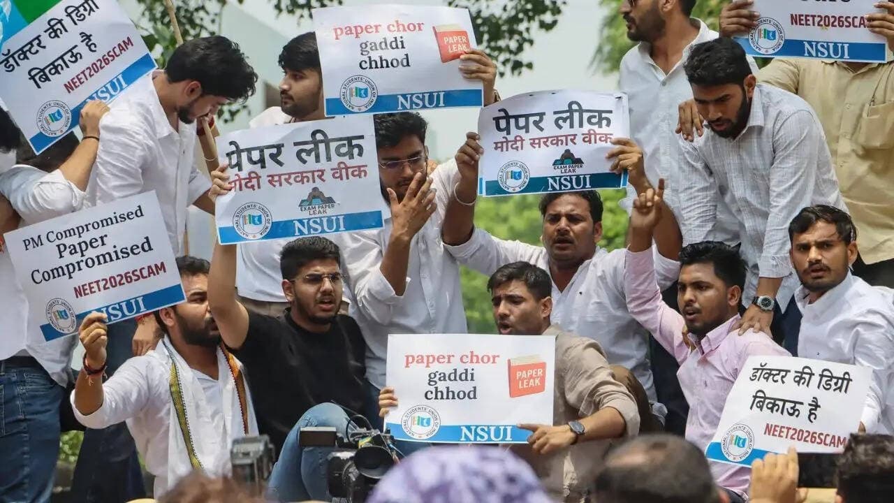 NEET UG paper leak case: CBI arrests five accused, raids multiple locations