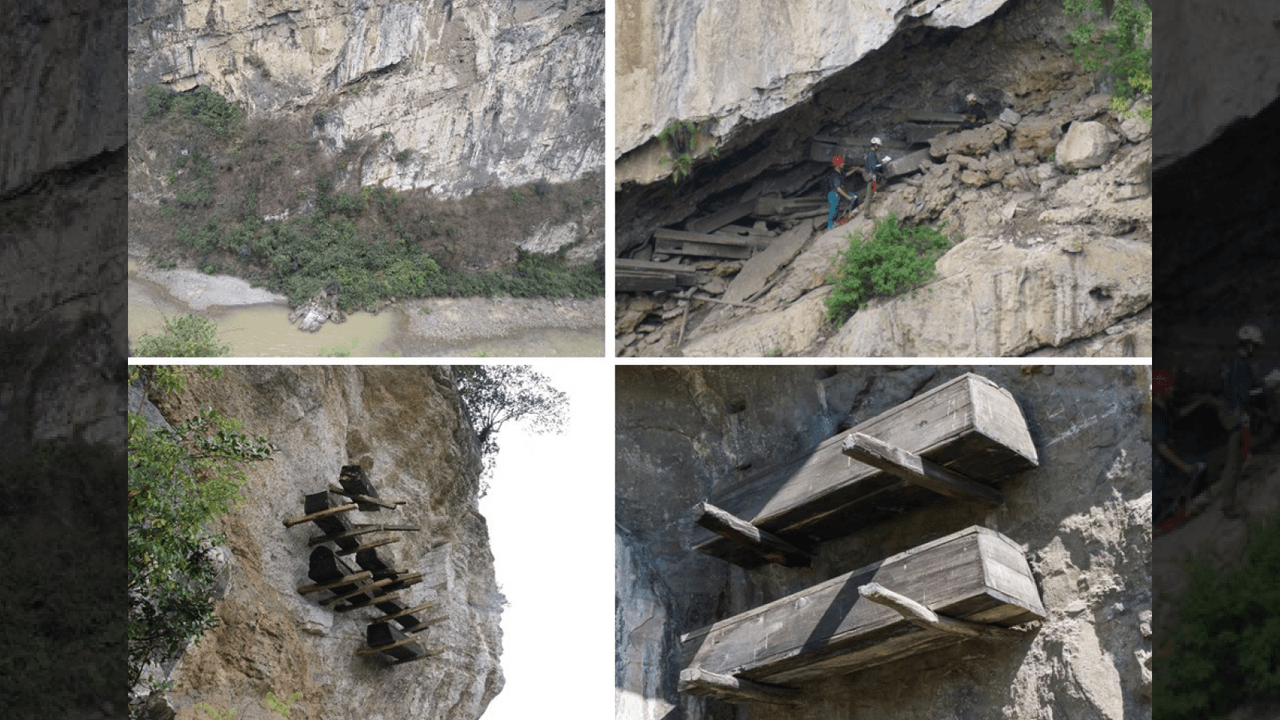 Ancient 'hanging coffin' people in China finally identified — and their descendants still live there today